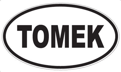 TOMEK - Oval Magnet