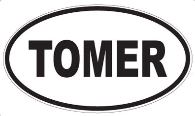 TOMER - Oval Magnet