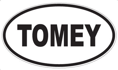 TOMEY - Oval Magnet
