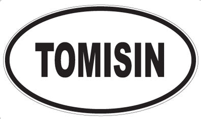 TOMISIN - Oval Magnet