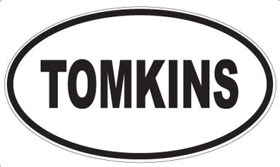 TOMKINS - Oval Magnet