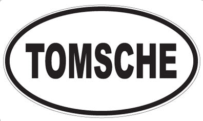 TOMSCHE - Oval Magnet