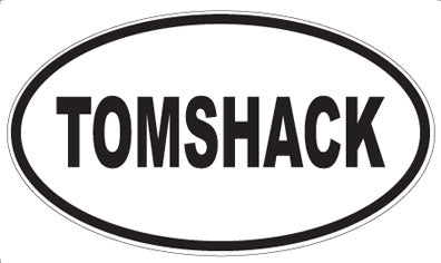 TOMSHACK - Oval Magnet