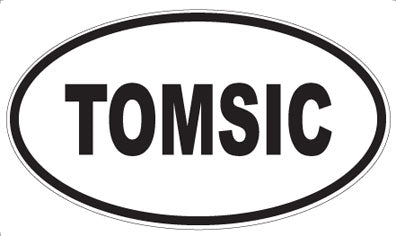 TOMSIC - Oval Magnet