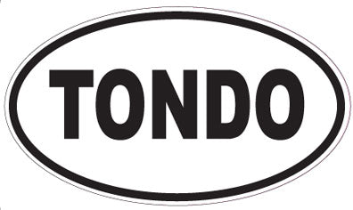 TONDO - Oval Magnet