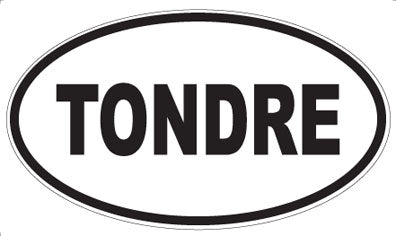 TONDRE - Oval Magnet