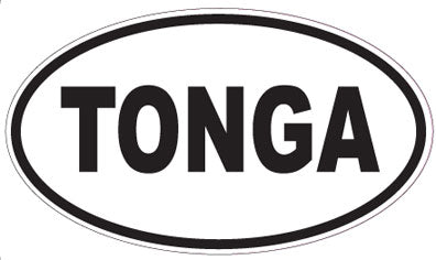 TONGA - Oval Magnet