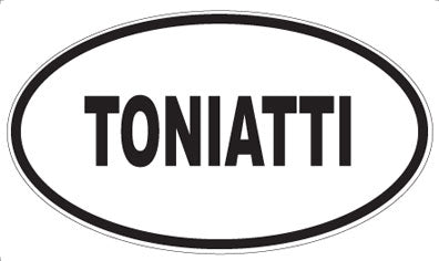 TONIATTI - Oval Magnet