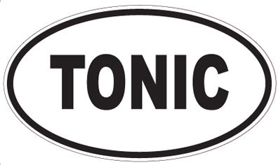 TONIC - Oval Magnet