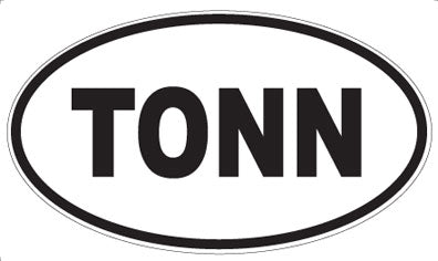 TONN - Oval Sticker
