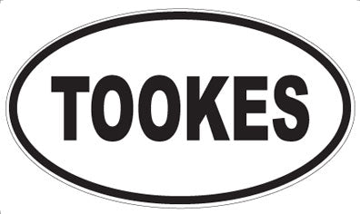 TOOKES - Oval Magnet