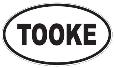 TOOKE - Oval Magnet