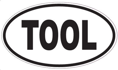 TOOL - Oval Sticker