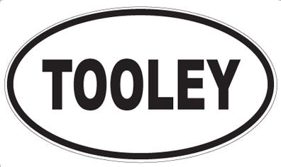TOOLEY - Oval Magnet