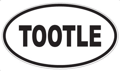 TOOTLE - Oval Magnet