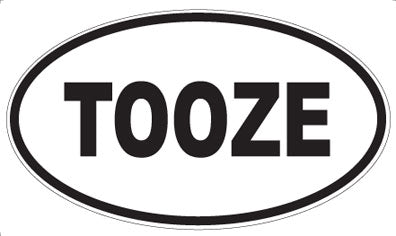 TOOZE - Oval Magnet