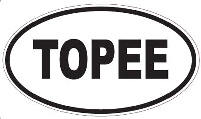 TOPEE - Oval Magnet
