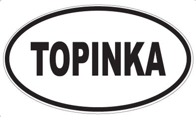 TOPINKA - Oval Magnet