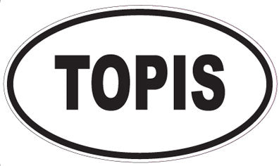 TOPIS - Oval Magnet