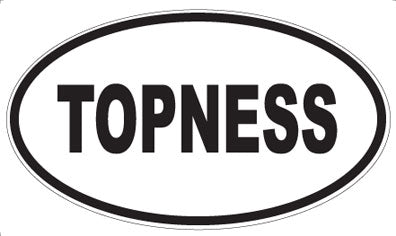 TOPNESS - Oval Magnet