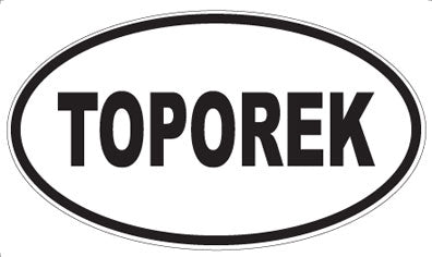 TOPOREK - Oval Magnet
