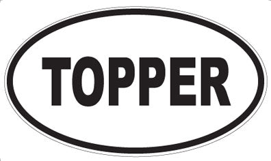 TOPPER - Oval Magnet