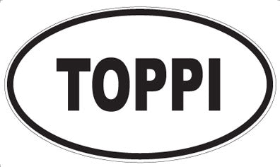 TOPPI - Oval Magnet