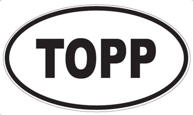 TOPP - Oval Magnet