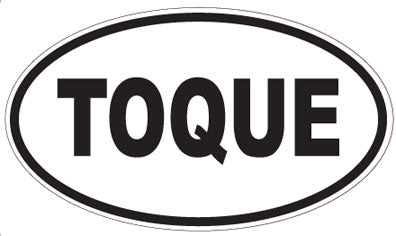 TOQUE - Oval Magnet