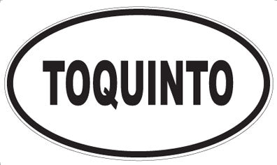 TOQUINTO - Oval Magnet