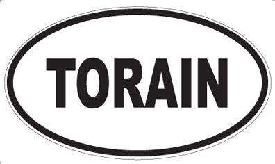 TORAIN - Oval Sticker