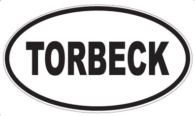 TORBECK - Oval Magnet