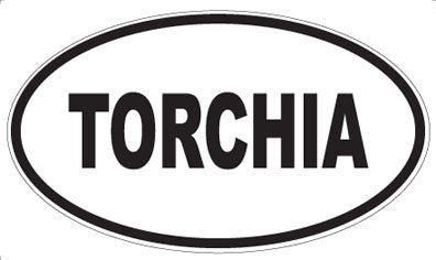 TORCHIA - Oval Magnet