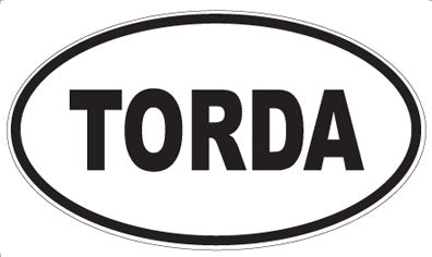 TORDA - Oval Magnet