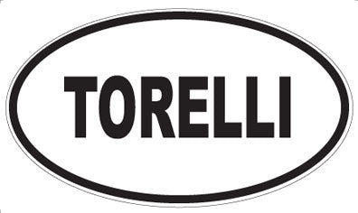 TORELLI - Oval Sticker