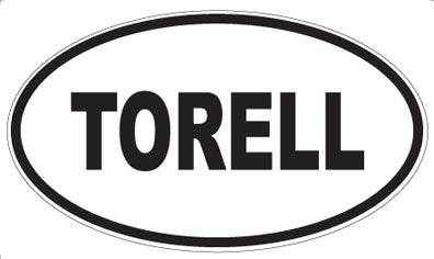 TORELL - Oval Magnet