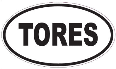 TORES - Oval Magnet