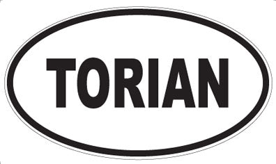 TORIAN - Oval Magnet
