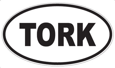 TORK - Oval Sticker