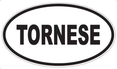 TORNESE - Oval Magnet