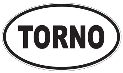 TORNO - Oval Magnet