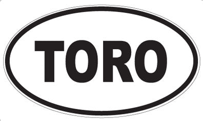 TORO - Oval Magnet