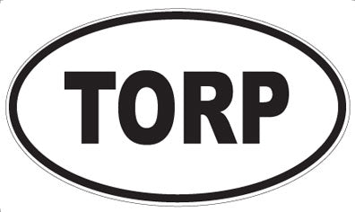 TORP - Oval Magnet
