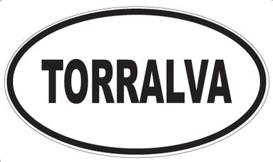 TORRALVA - Oval Magnet