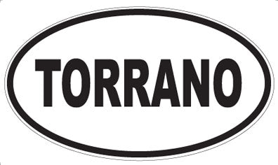 TORRANO - Oval Magnet