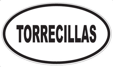 TORRECILLAS - Oval Magnet