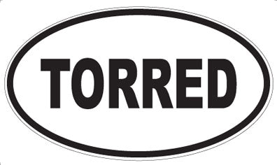 TORRED - Oval Magnet