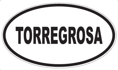 TORREGROSA - Oval Magnet