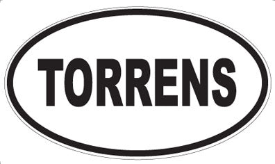 TORRENS - Oval Sticker