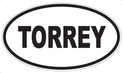 TORREY - Oval Magnet
